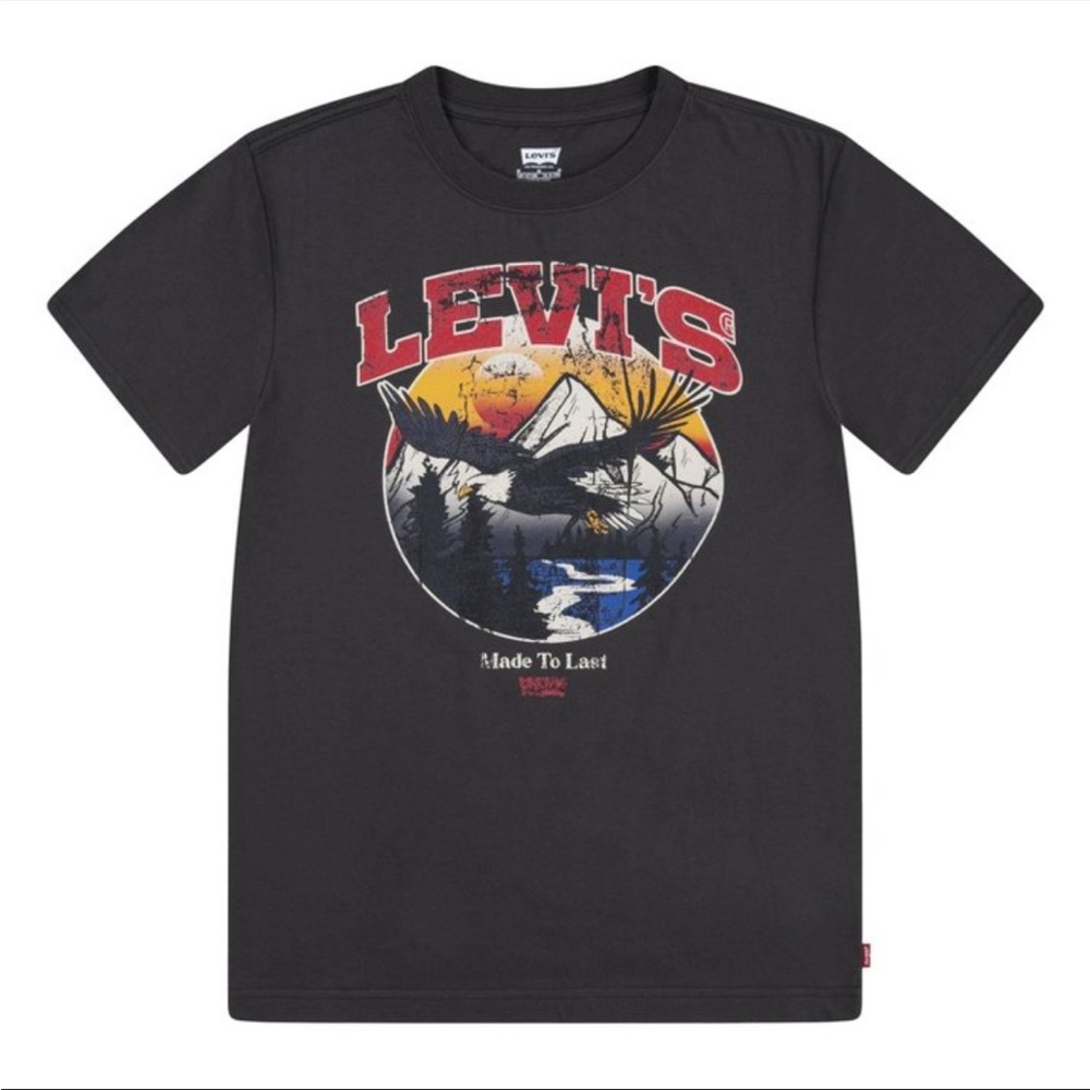 Levi's Black Short Sleeve Graphic Tee